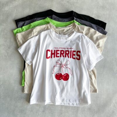 Remera CHERRIES algodón